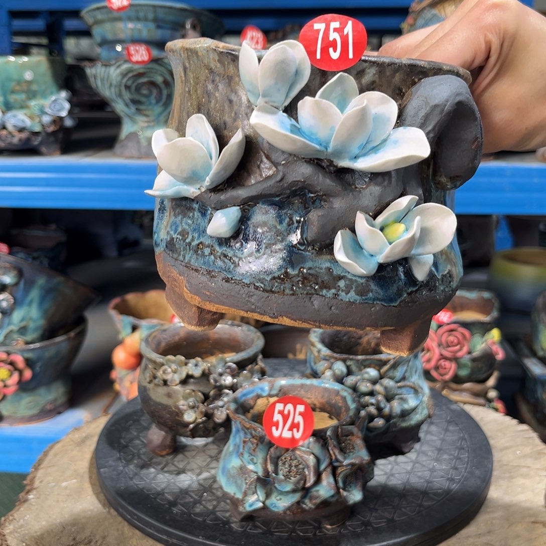 A***g福利751号陶然花器手工花盆