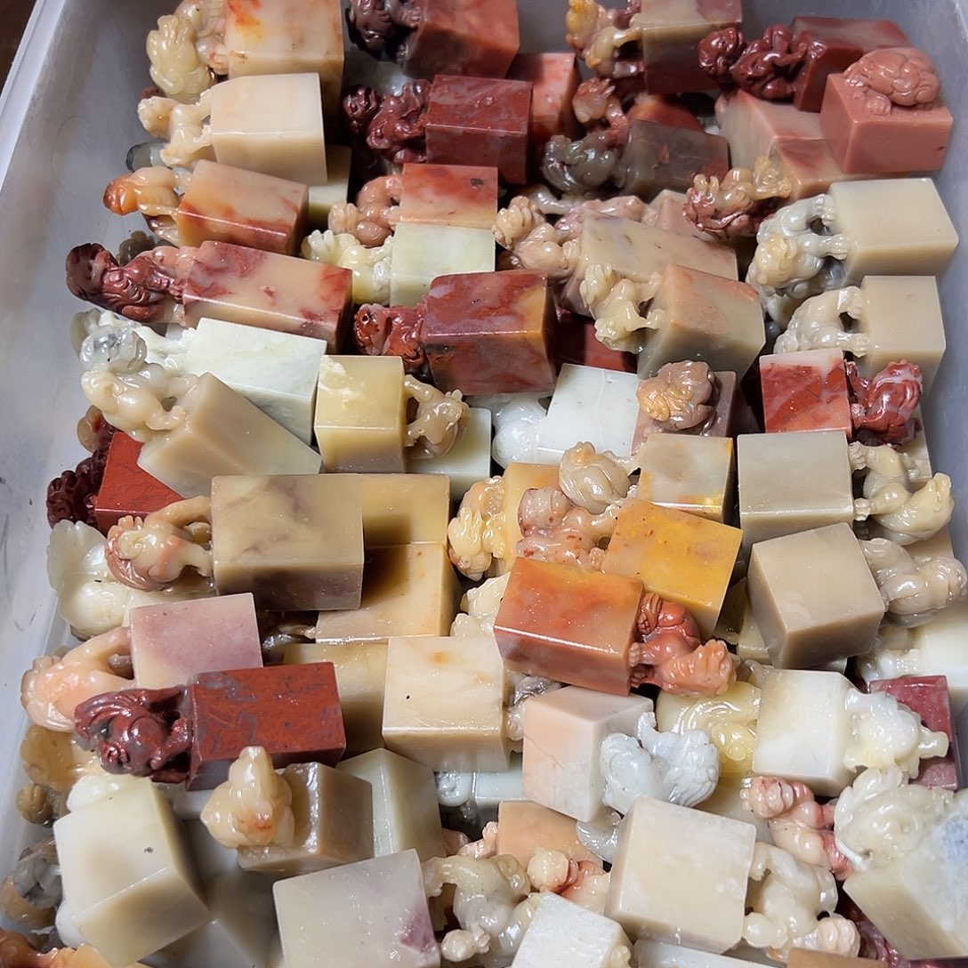 海***溪寿山石随机批发50个