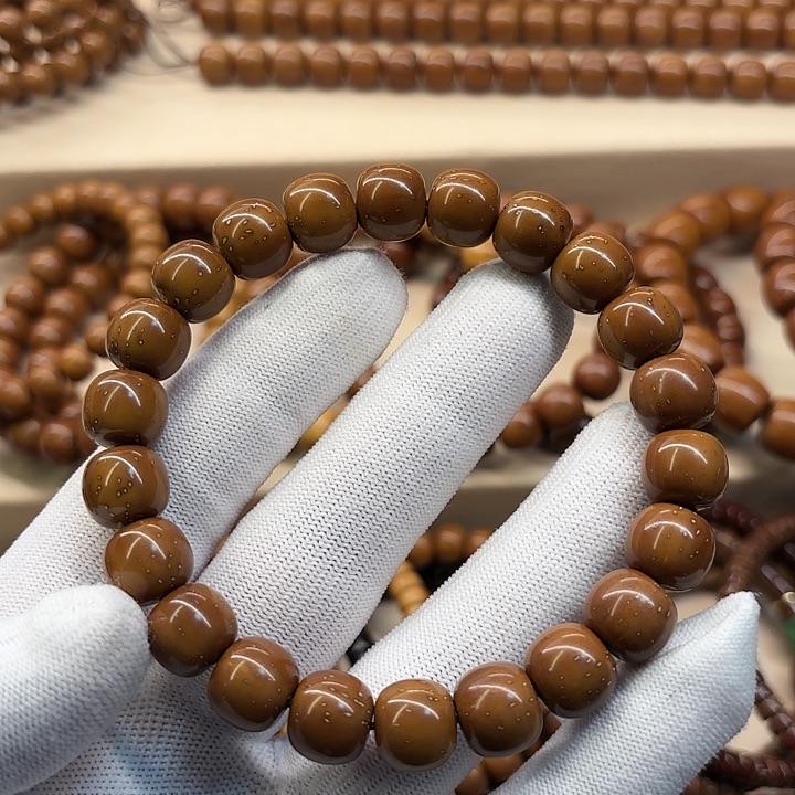 紫金鼠手串一**人紫金鼠实心