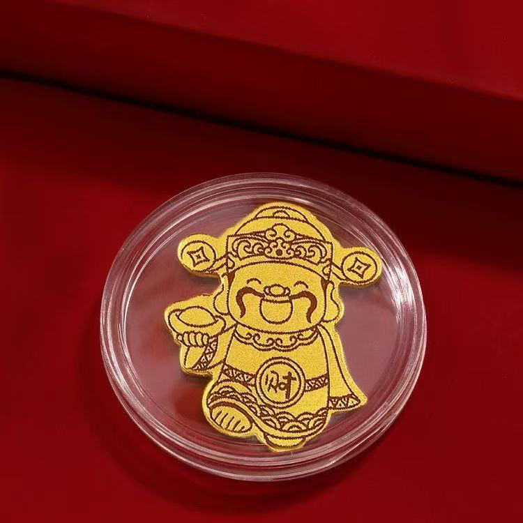 【主播补贴】财神金色爆款手机贴不带亚克力壳