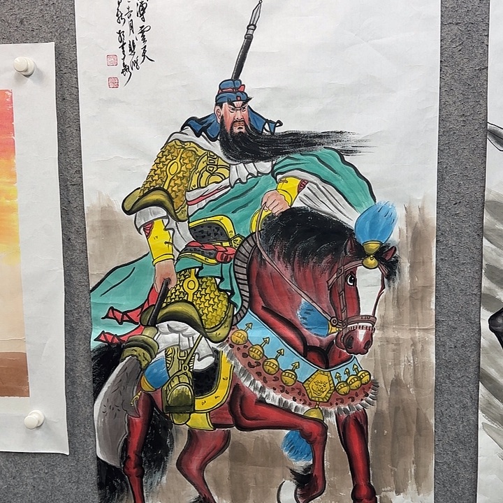书法作品多次参加