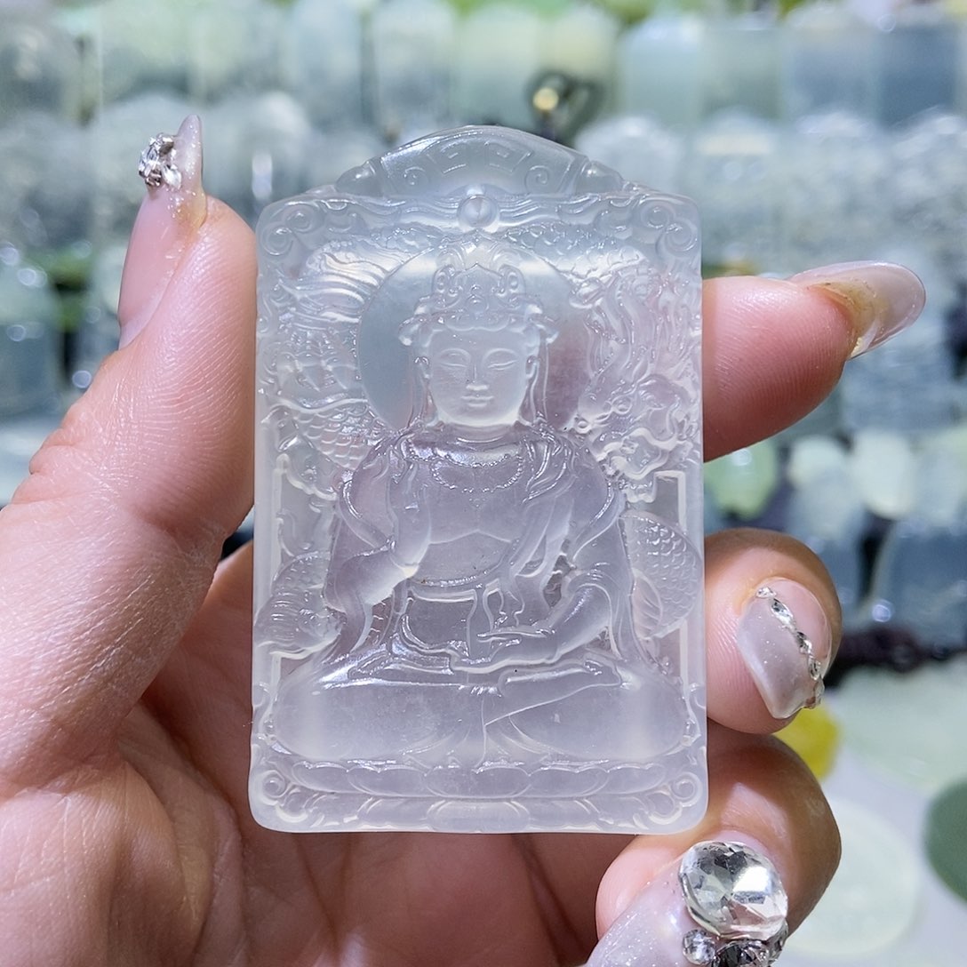 岫玉吊坠未镶嵌吊坠