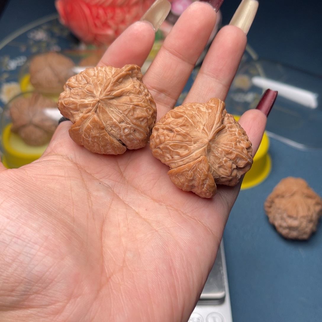 文玩核桃把件标**号南瓜墩牛