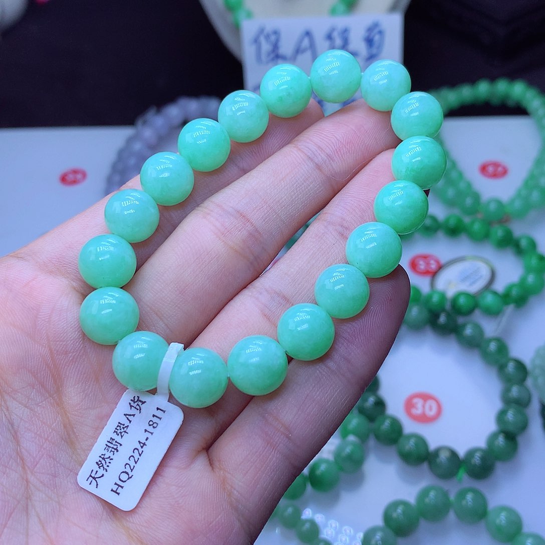 翡翠毛衣链未镶嵌卡10+