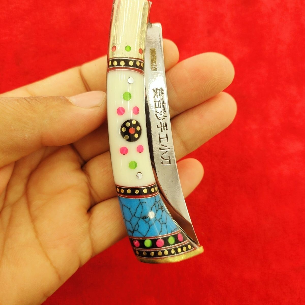 纯手工制作英吉沙小刀水果刀礼品小刀