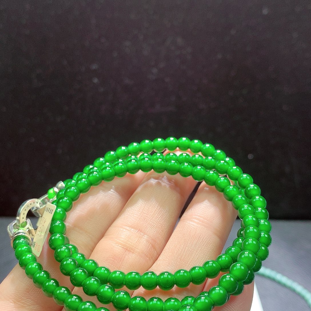 翡翠手链未镶嵌项链