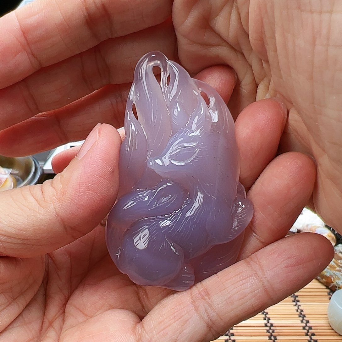 未镶嵌玛瑙/玉髓珠宝半成品