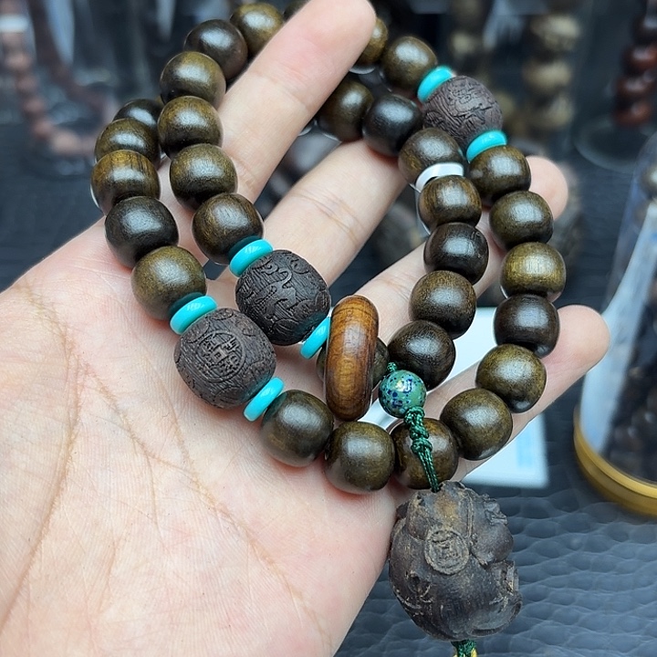 阴沉木手串/手链手串643