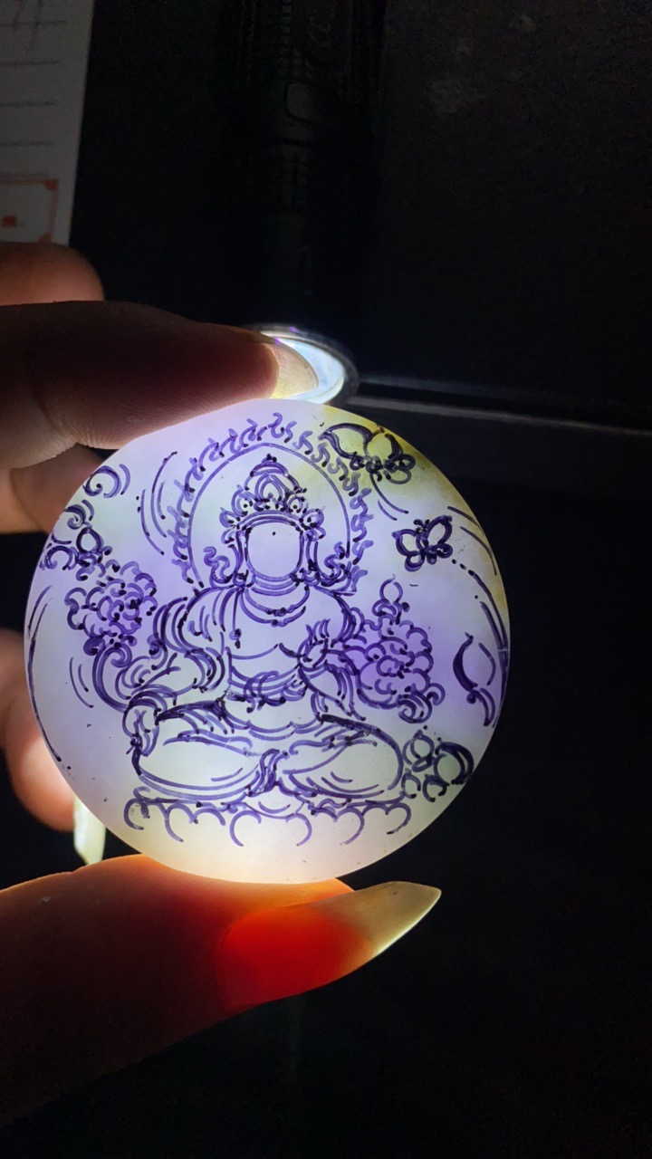 定制雕刻翡翠 缅料A货翡翠