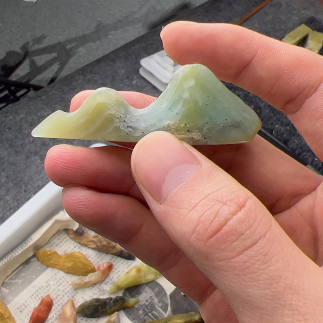 四川石简*山子笔搁