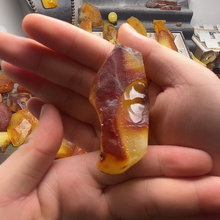 定制琥珀未镶嵌纯天然