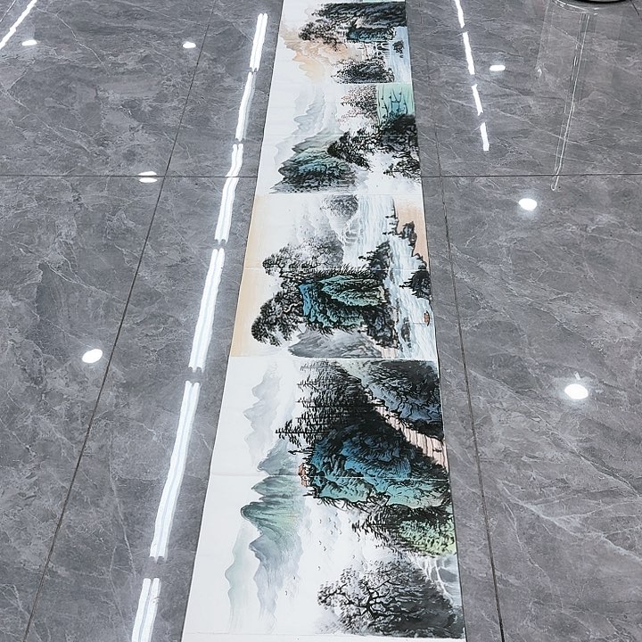 国画书法作品多次