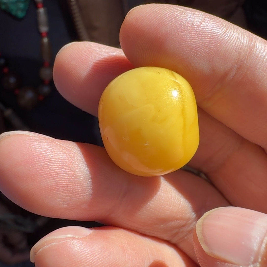 蜜蜡未镶嵌颈饰藏传精品吊坠项链套装