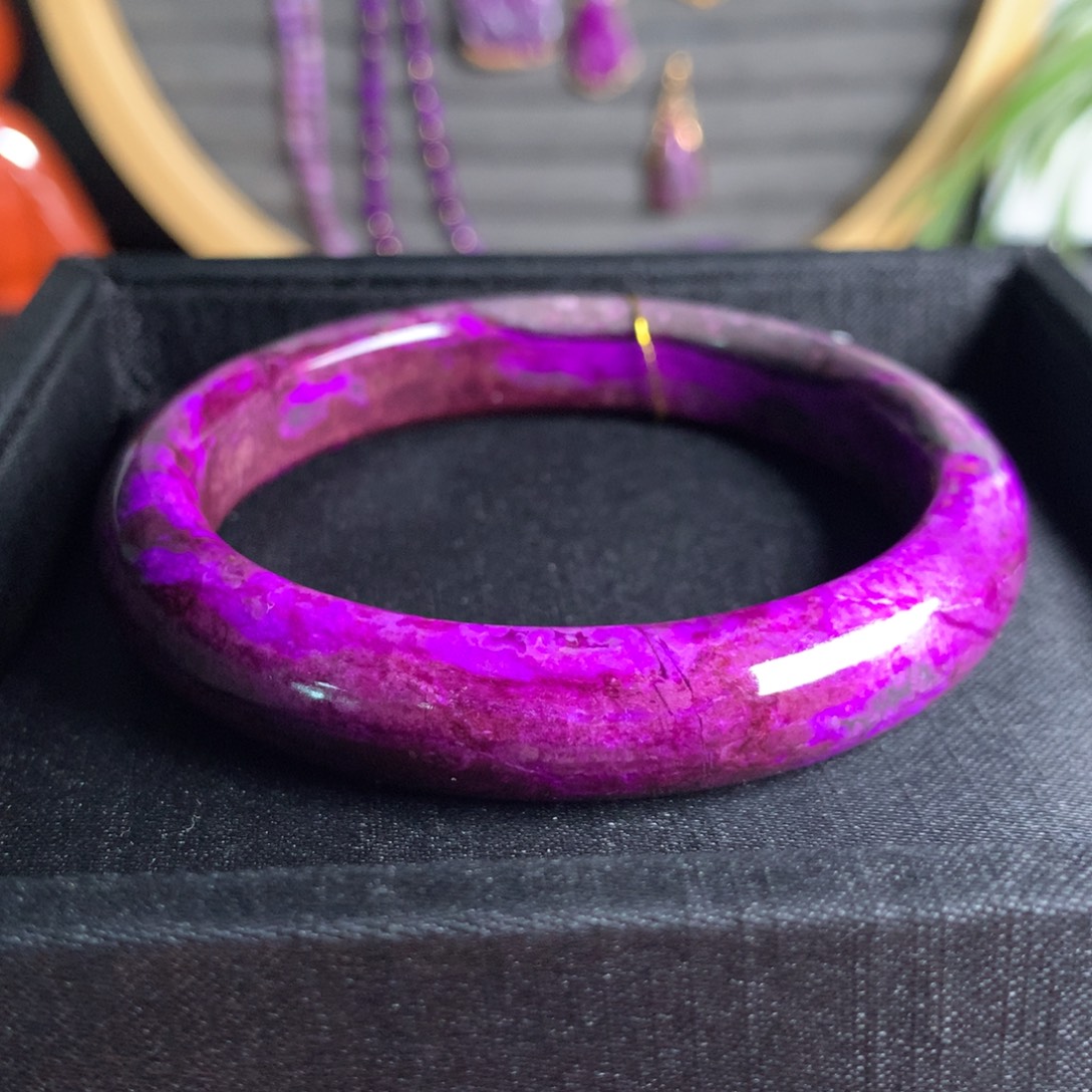 苏纪石（舒俱来）未镶嵌手镯