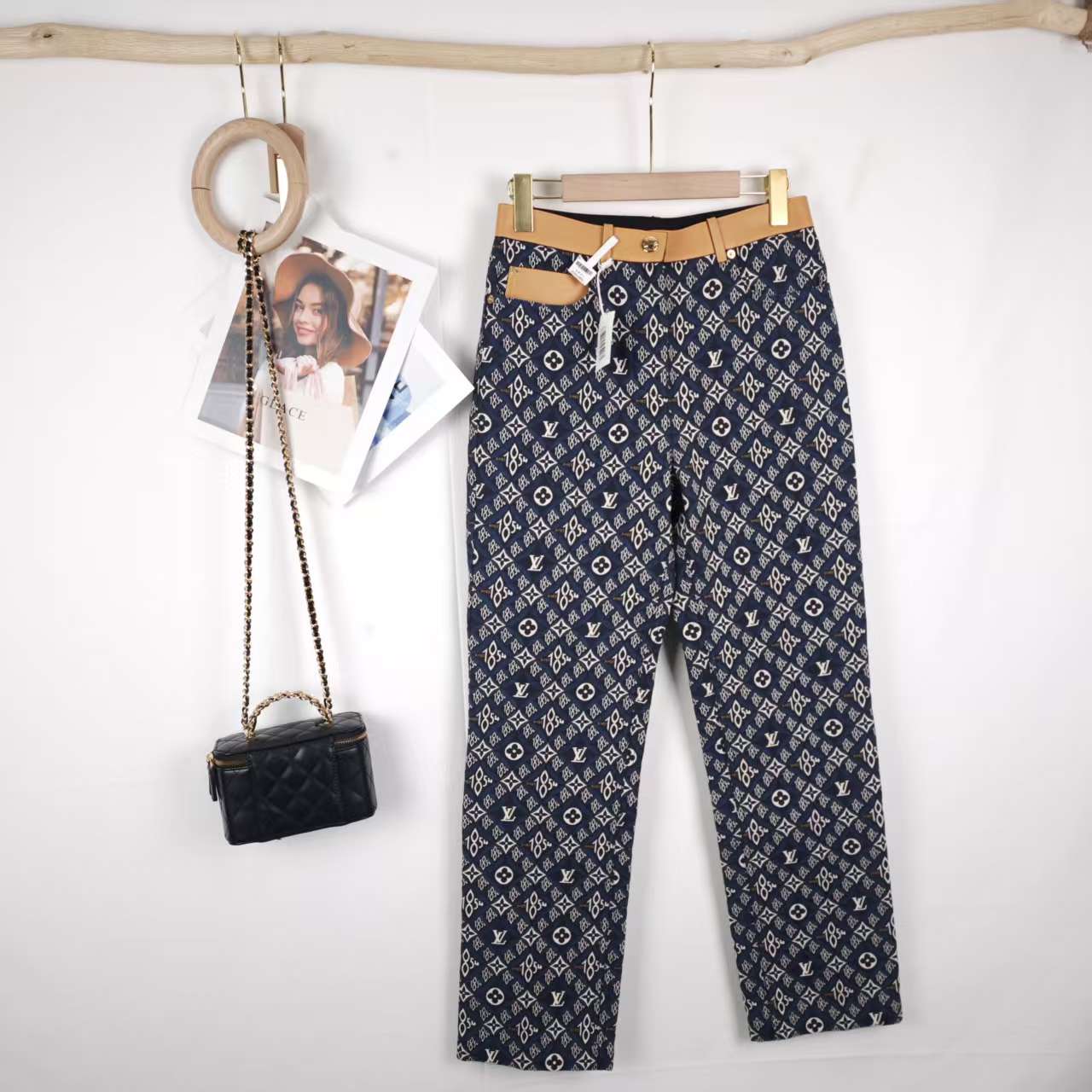 99新 LouisVuitton/路易威登 海囤J/LV裤子/36码/yk150609