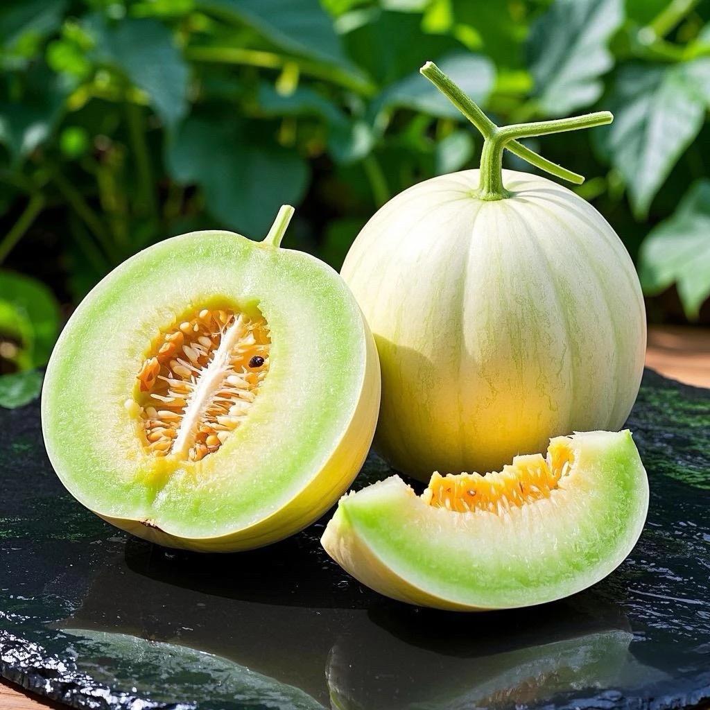 【海南玉菇甜瓜】海南原产地新鲜直采玉菇甜瓜多汁鲜爽