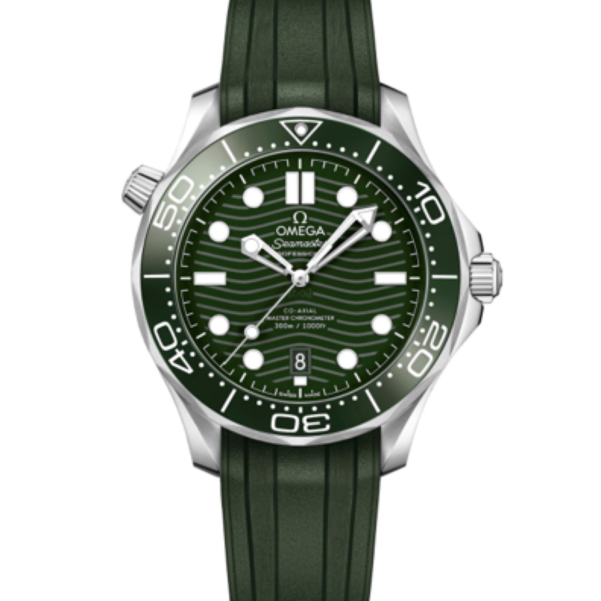 99新 Omega/欧米茄 海马300全套/男机械42mm/公价45300