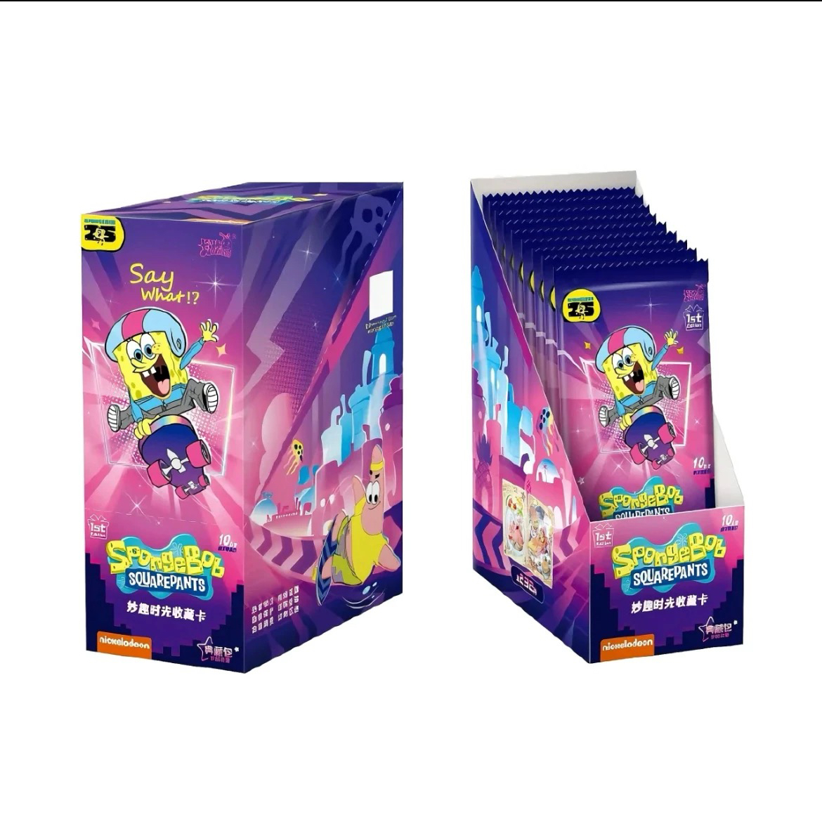 【叠叠】直播代拆·正版海绵宝宝 妙趣时光收藏卡 梦起初章FE版