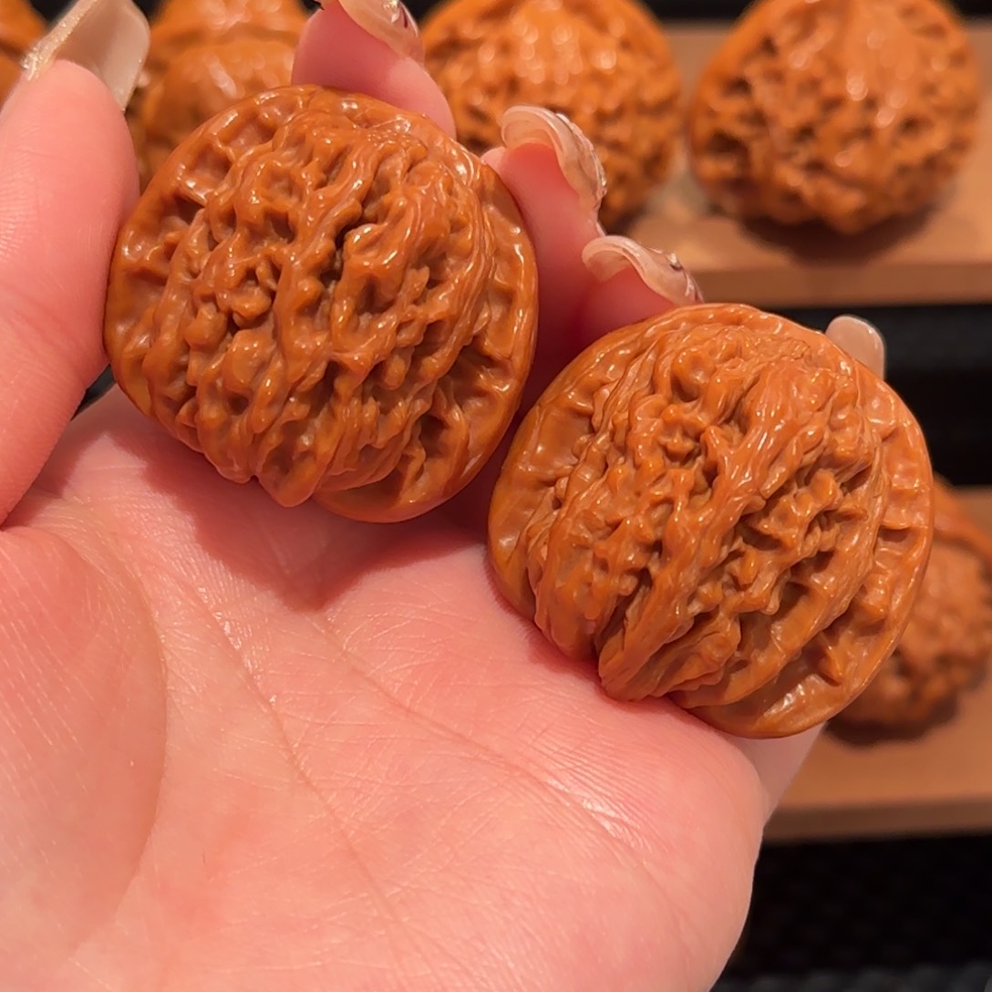 桃核吊坠四座楼38 精品897