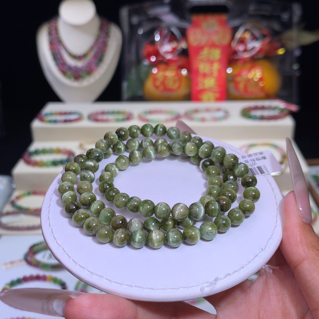 碧玺手链未镶嵌碧玺