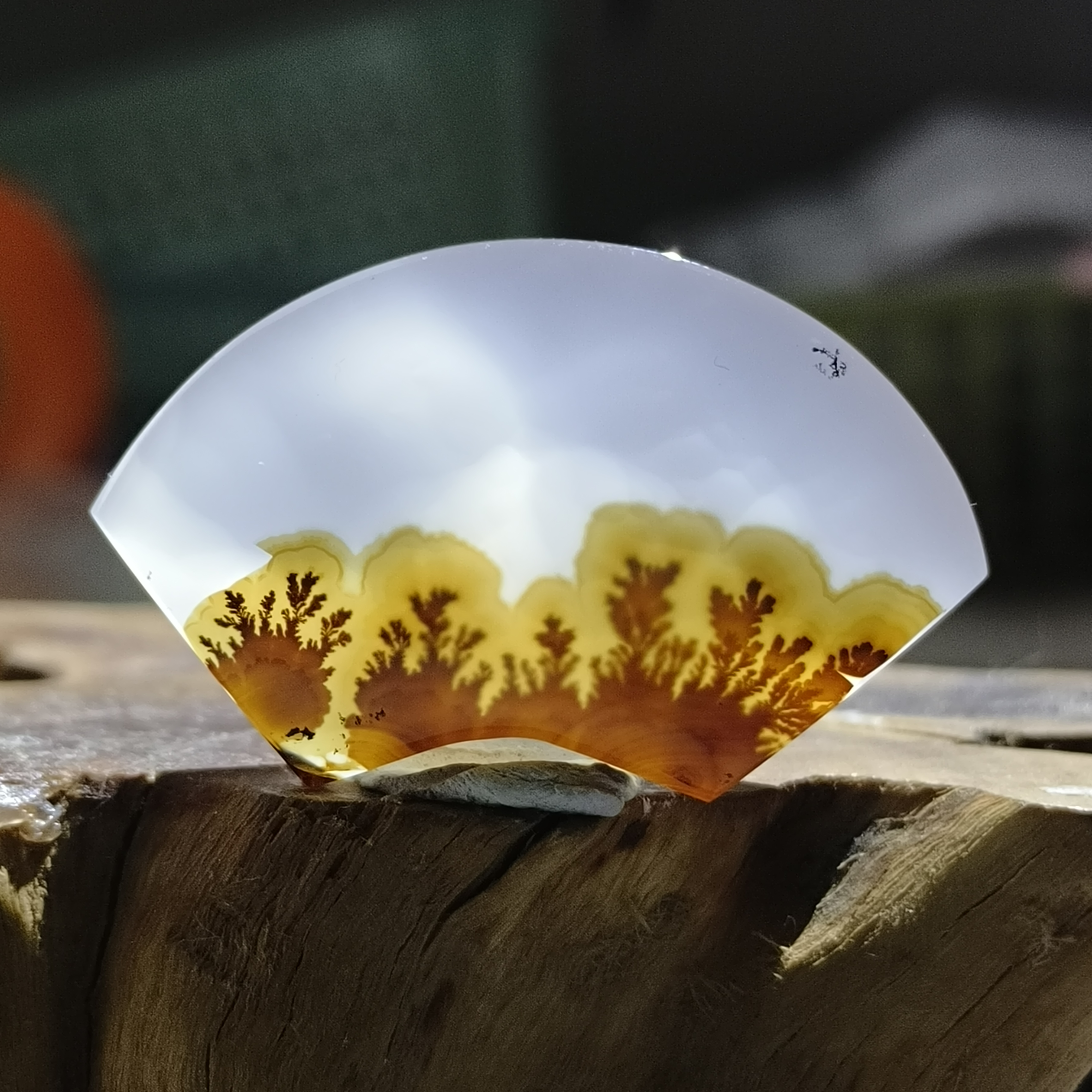草花风景意境精美小摆件