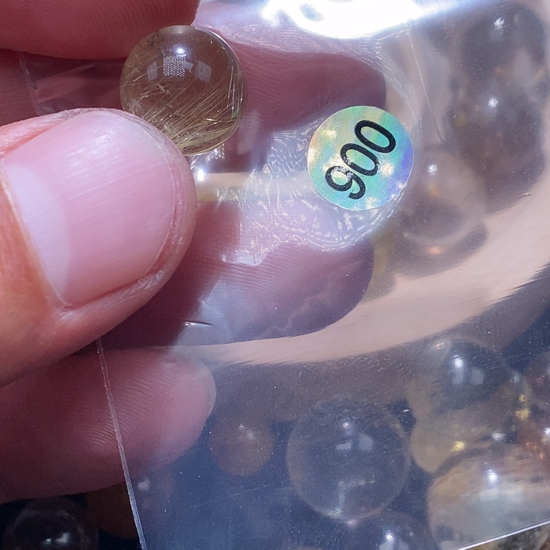 淡***笑发晶未镶嵌手链天然