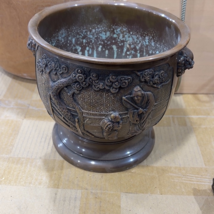 大***熊般若中古美术工艺品