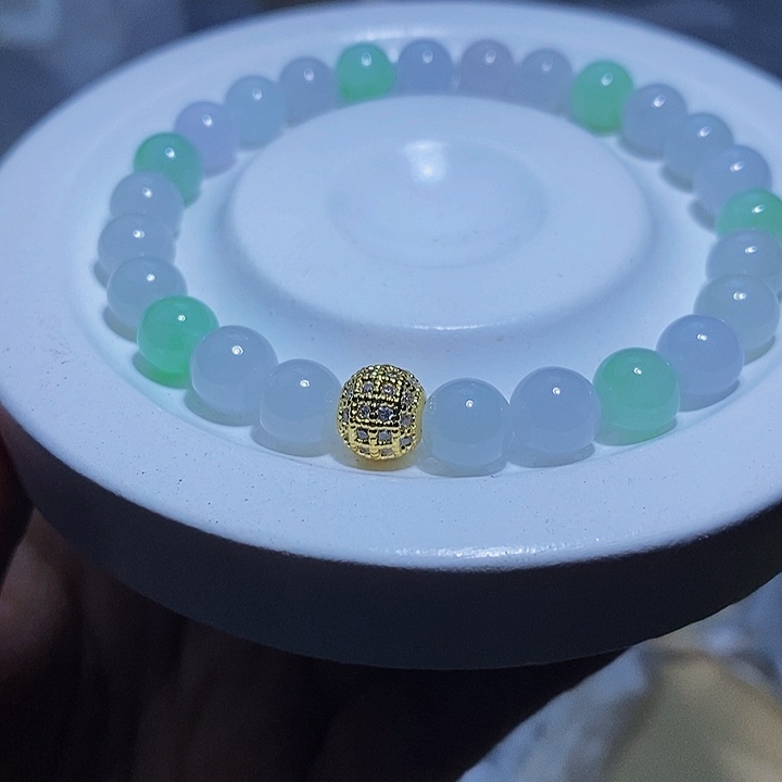 未镶嵌手串翡翠天然缅甸A货翡翠7.2