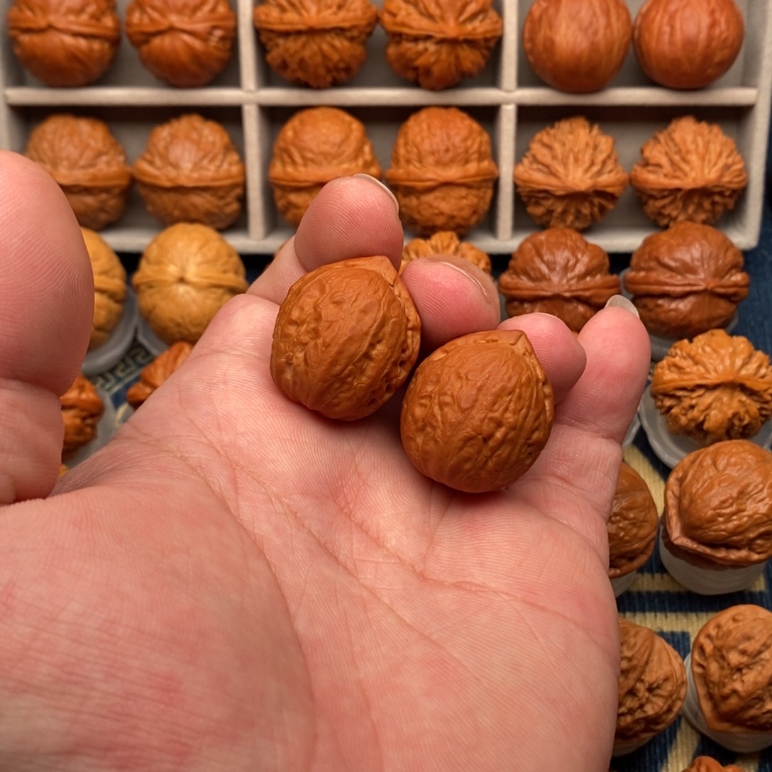 把件文玩核桃小红帽