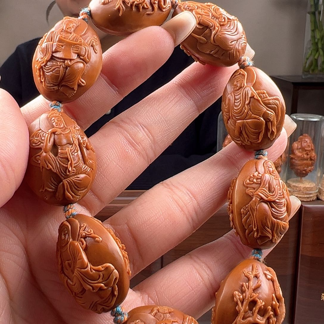 橄榄核手串/手链橄榄核雕橄榄核