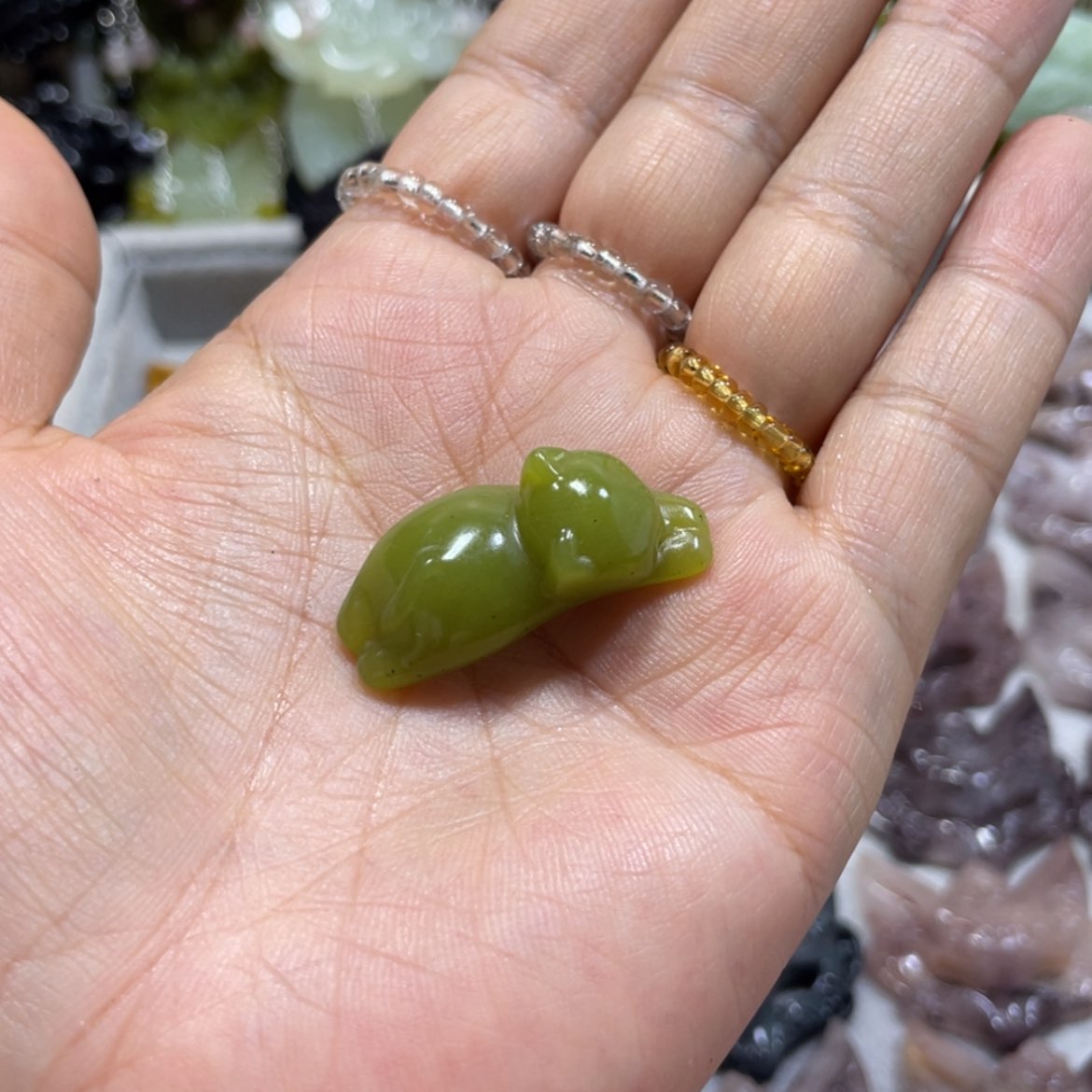 【闪购商品】岫玉颈饰未镶嵌83吊坠