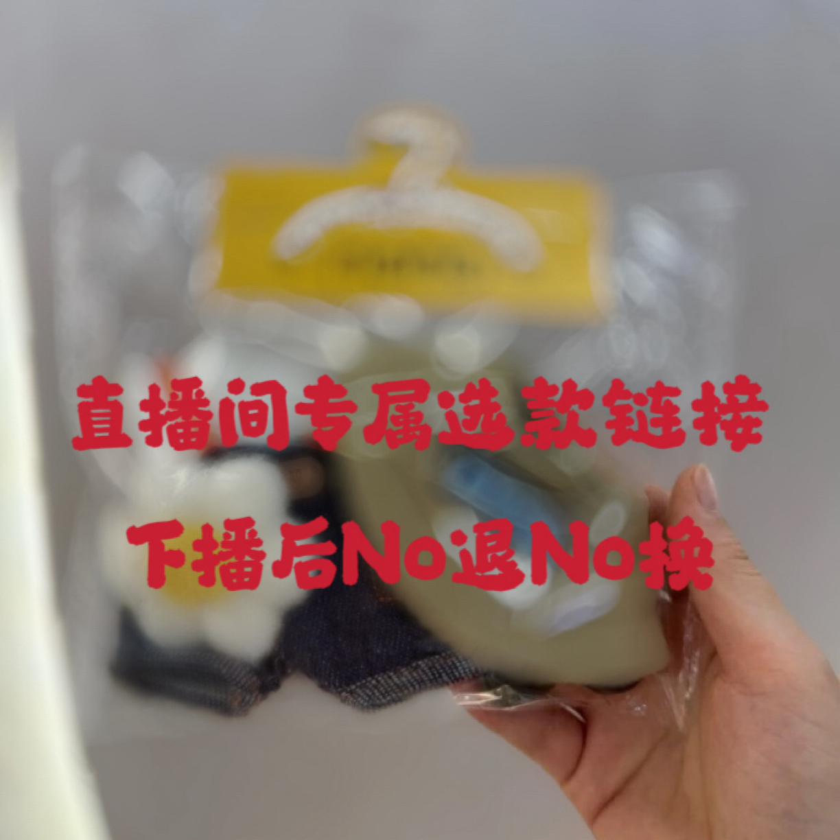 下播后No退No换  直播间专属选款链接  拉布布娃衣 新潮可爱炫酷