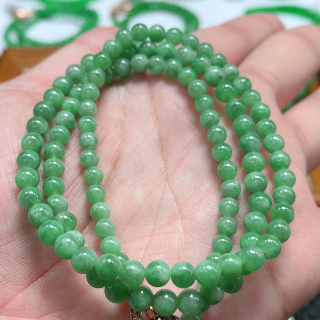 未镶嵌手链翡翠翡翠