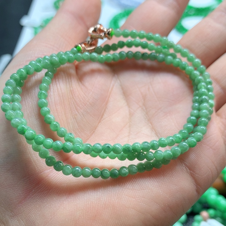 翡翠未镶嵌手链翡翠