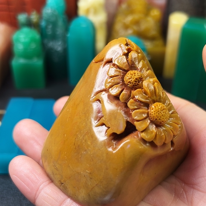 寿山石印石寿山石篆刻章