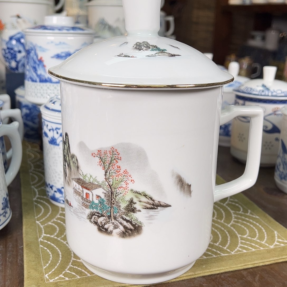 景德镇陶瓷高温办公杯