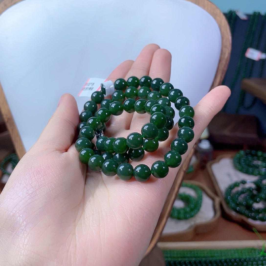 和田玉未镶嵌颈饰8