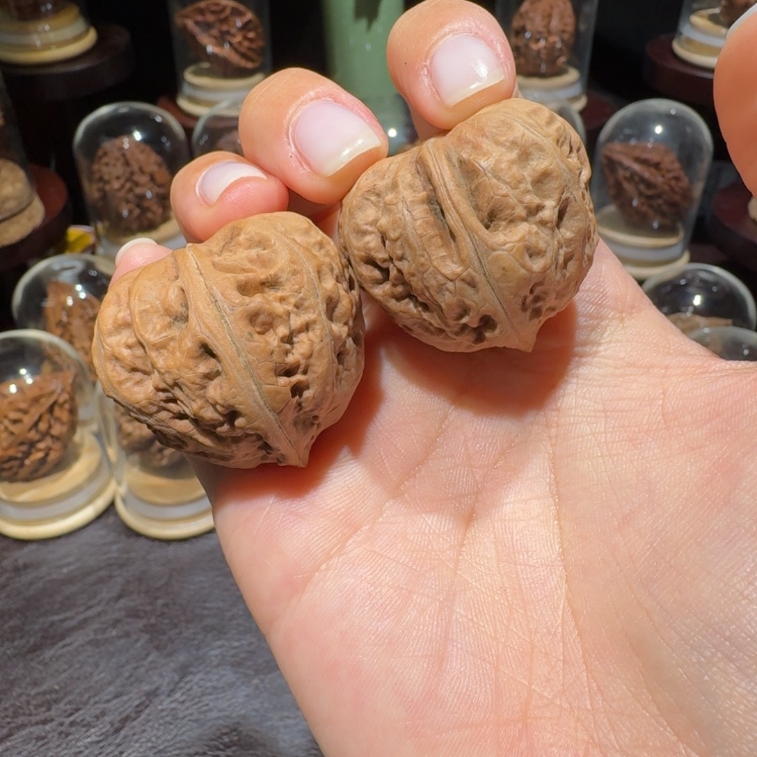 文玩核桃吊坠凹底马蹄