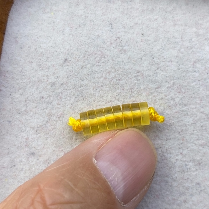 琥珀未镶嵌裸石微瑕卡5.8