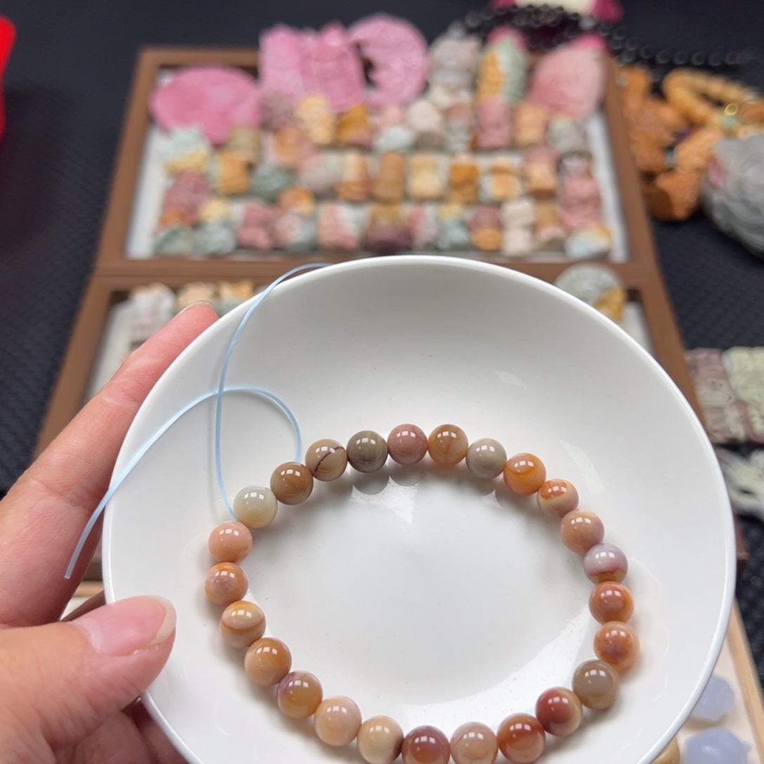 石英质玉未镶嵌珠宝半成品