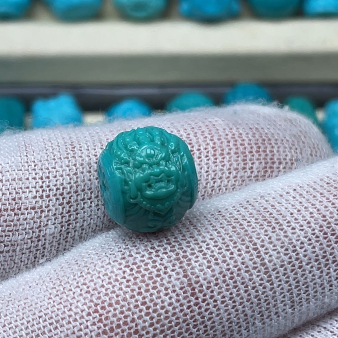 绿松石挂件未镶嵌12.5✖️11mm