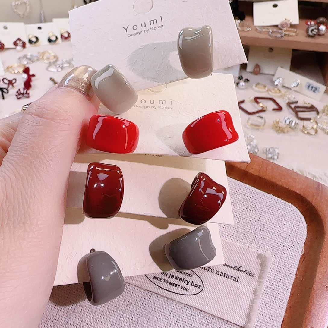 仿珍珠铜合金锡合金纯铜耳钉