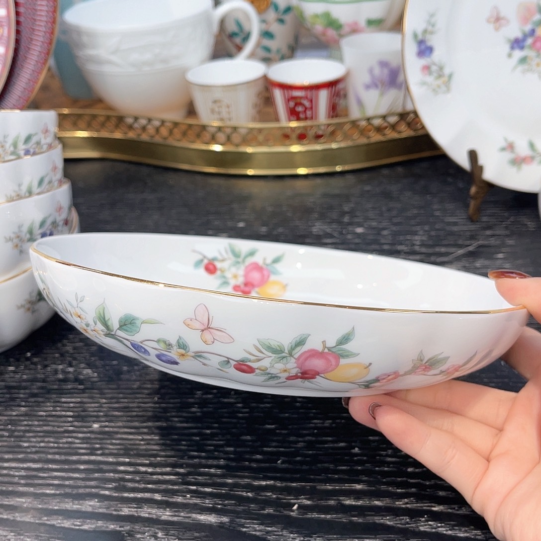 骨瓷8寸汤盘////////