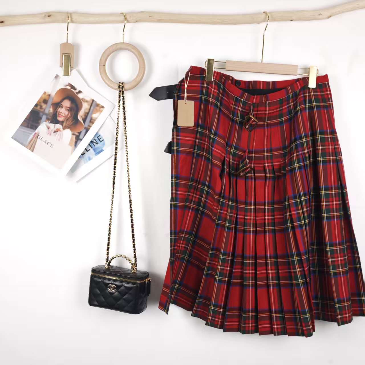 99新 BURBERRY/博柏利  海囤K/巴宝莉裙子/UK6码/hs37784