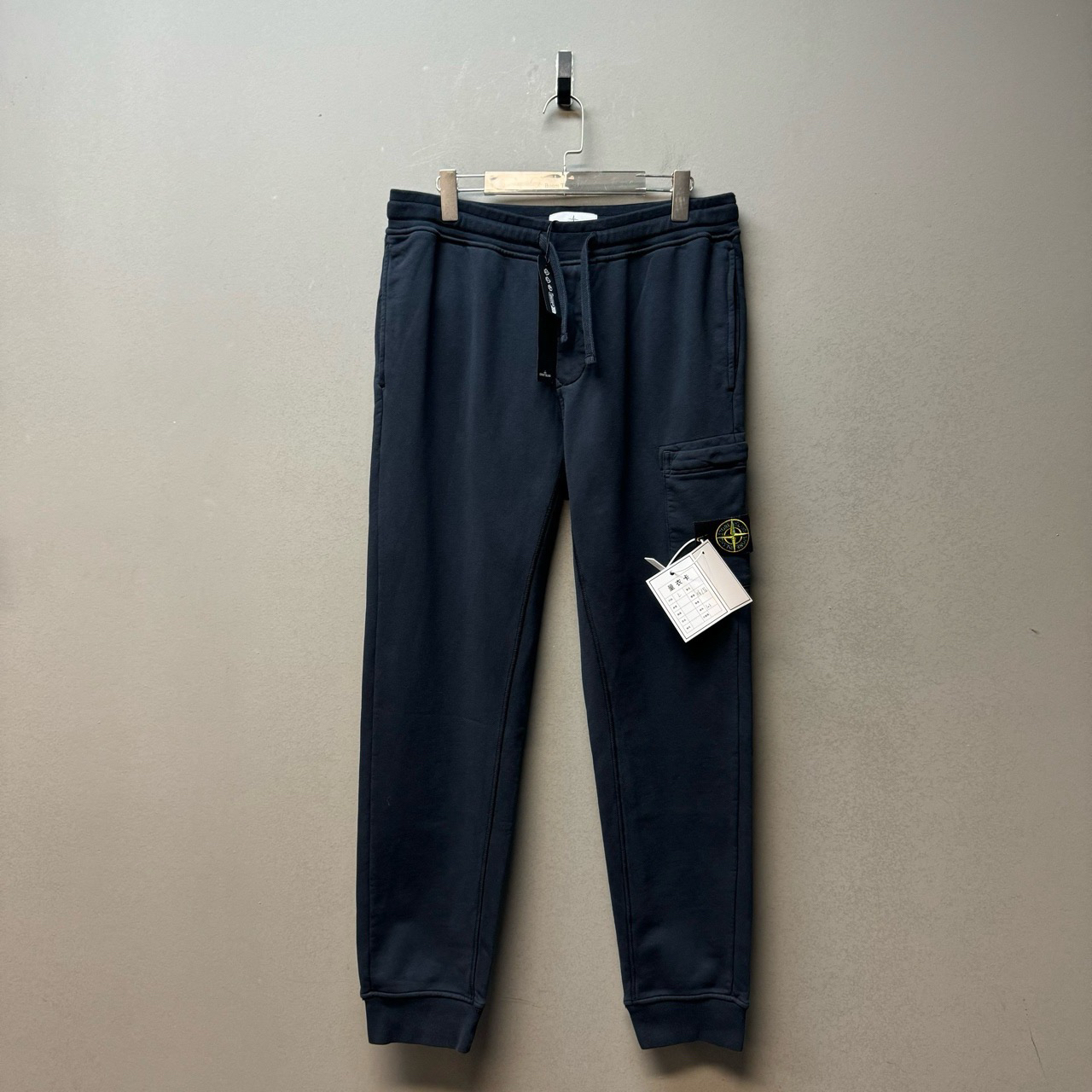 Stone island 石头岛/04747/24新款蓝黑暗夜黑色卫裤 L码