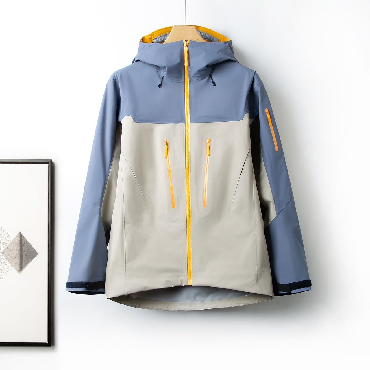 台州鸟家无标阿尔法SV蛇年限定硬壳冲锋衣男女户外防风防水登山服