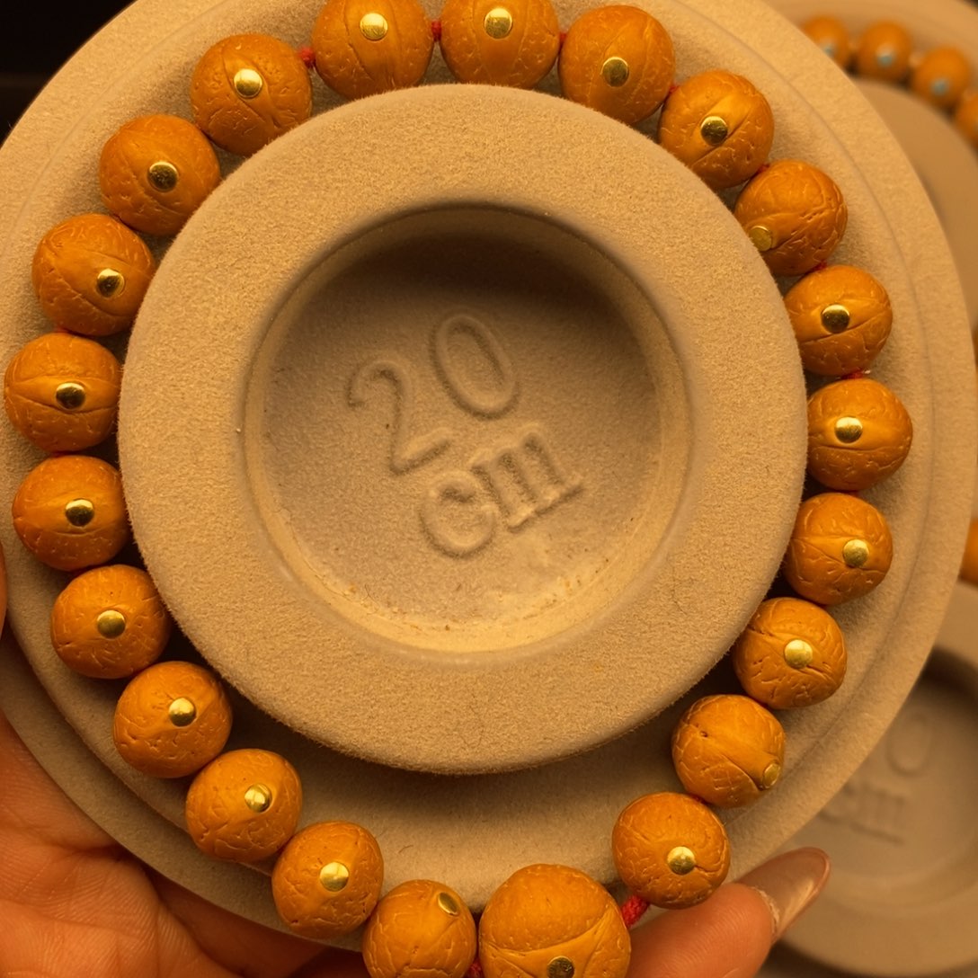 不***的手串凤眼菩提11➕铜钉，25年新籽