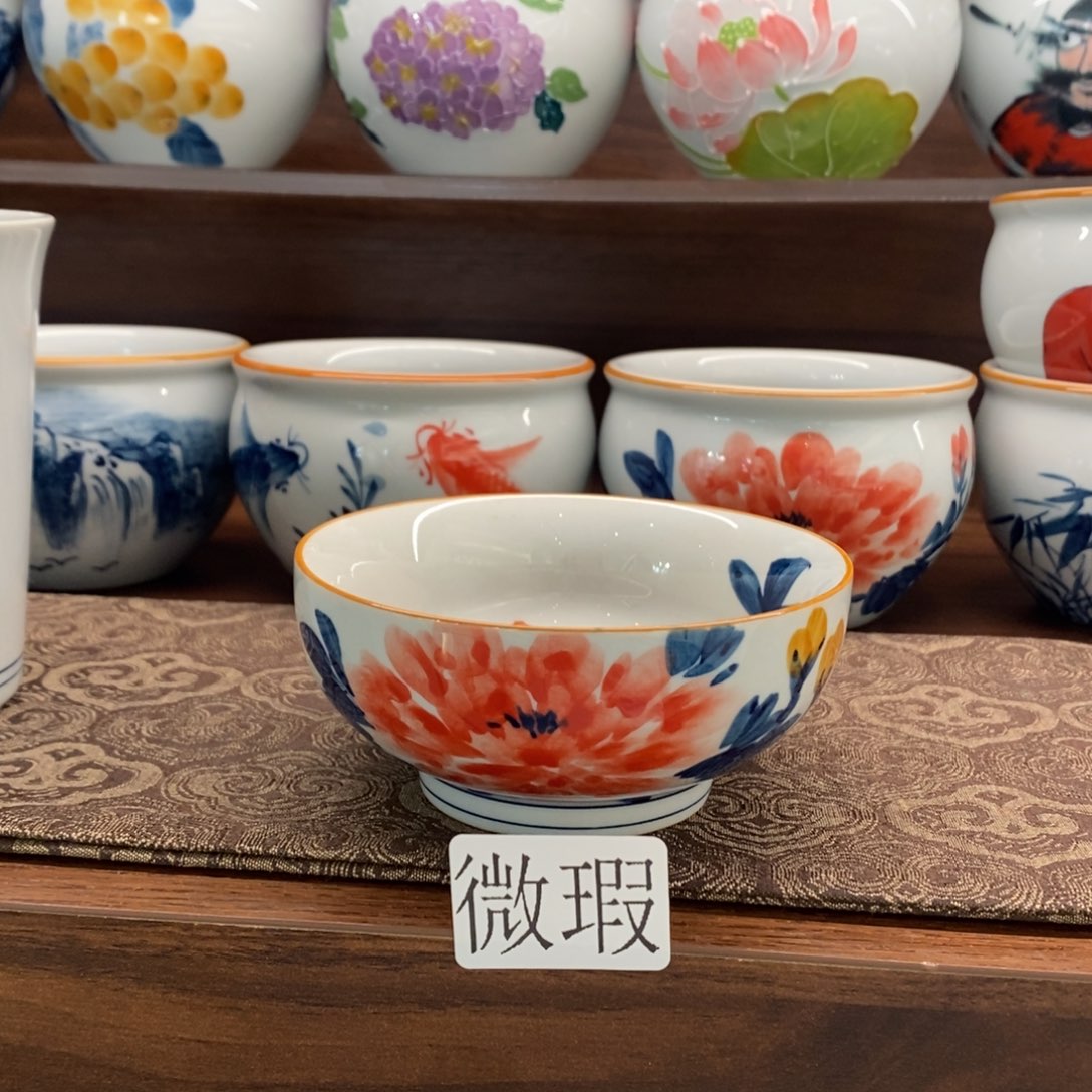 釉下彩手工绘制手工绘制