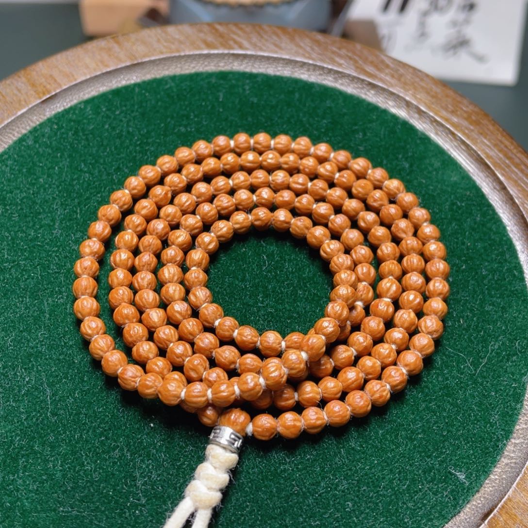 柏香籽/百香籽吊坠莲花金豆