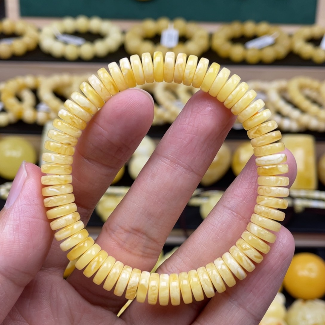 琥珀裸石未镶嵌琥珀蜜蜡